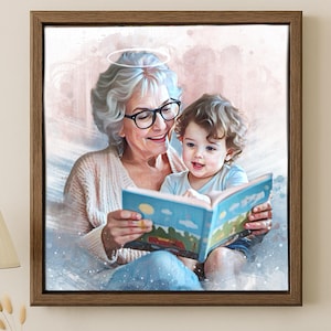 Custom Memorial Portrait – Add Loved One to Family Photo (Digital Download or Print) image 10