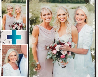 Merge Add Loved One to Photo Edit, Combine Memorial Photos, Merge Add Person to a Photo Combine Images Custom Photo Edit, Add Grandma Photo