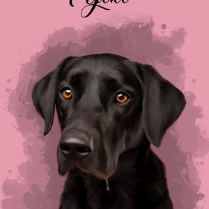 Pet Portrait, Pet Painting, Custom Pet Portrait, Custom Dog Portrait, Custom Watercolor Portrait, Dog Art, Dog Watercolor, Dog Painting
