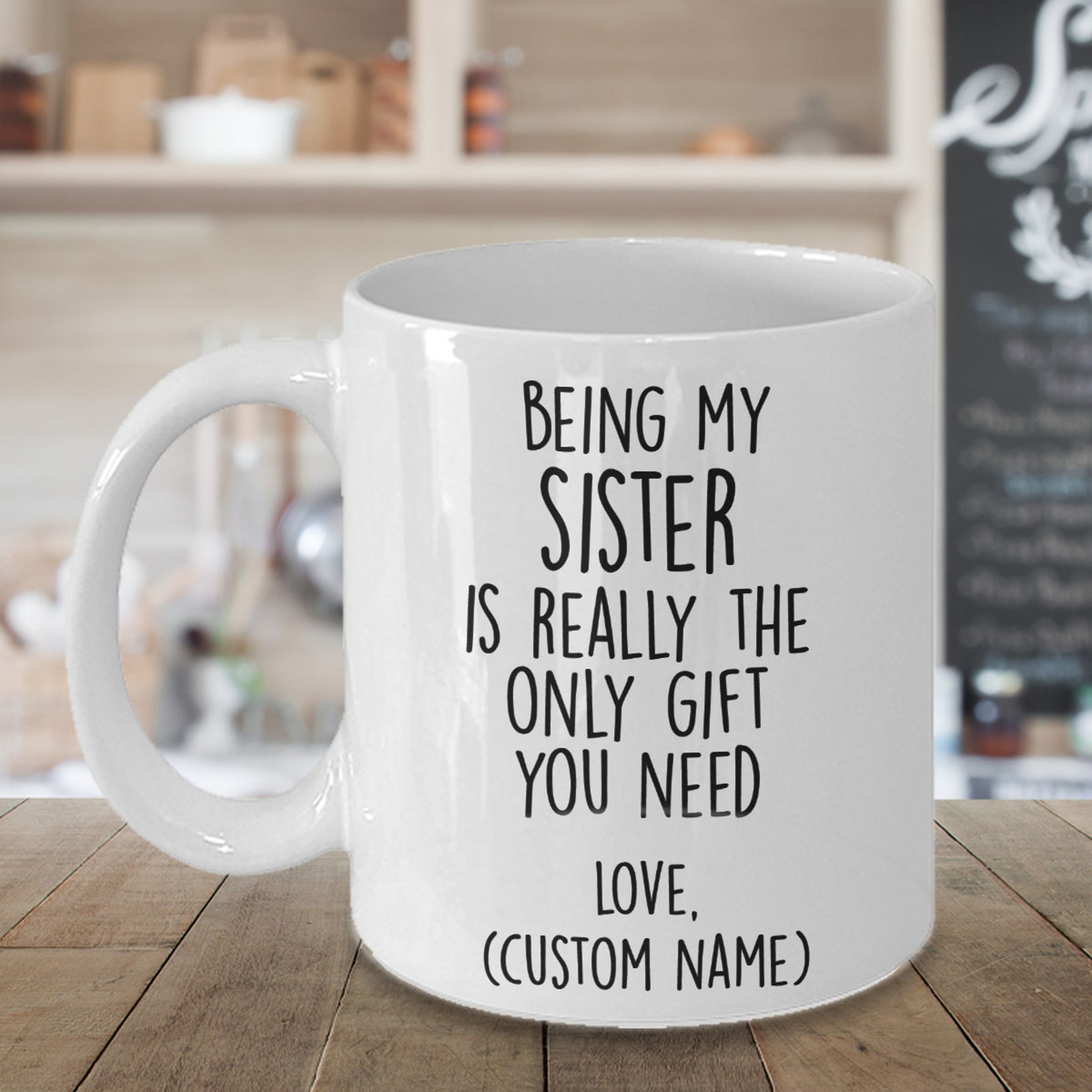 Custom Sister gifts Coffee Mug Personalized sister gift idea Etsy
