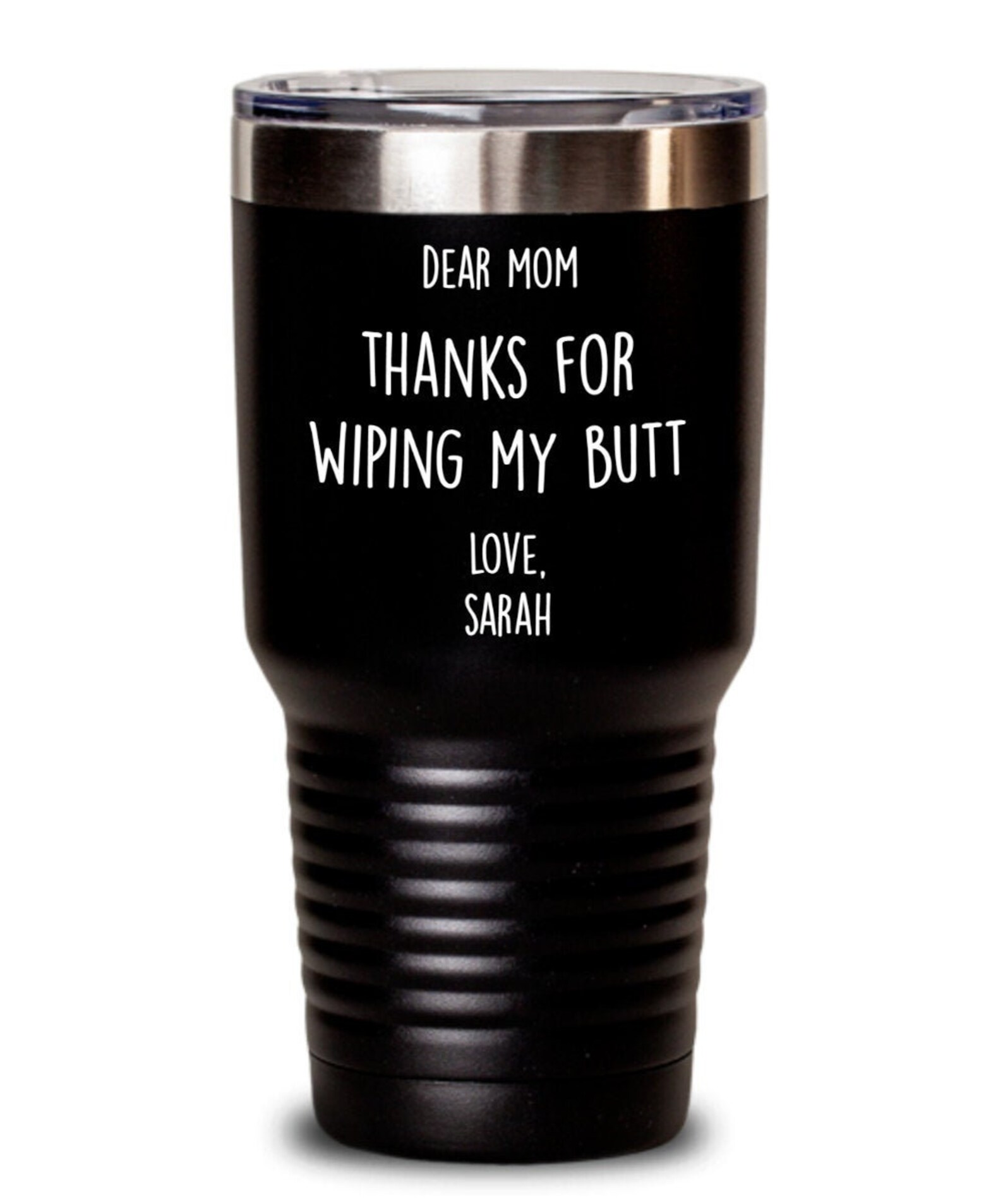 Funny Personalized gift for mom Thanks for wiping my butt Etsy