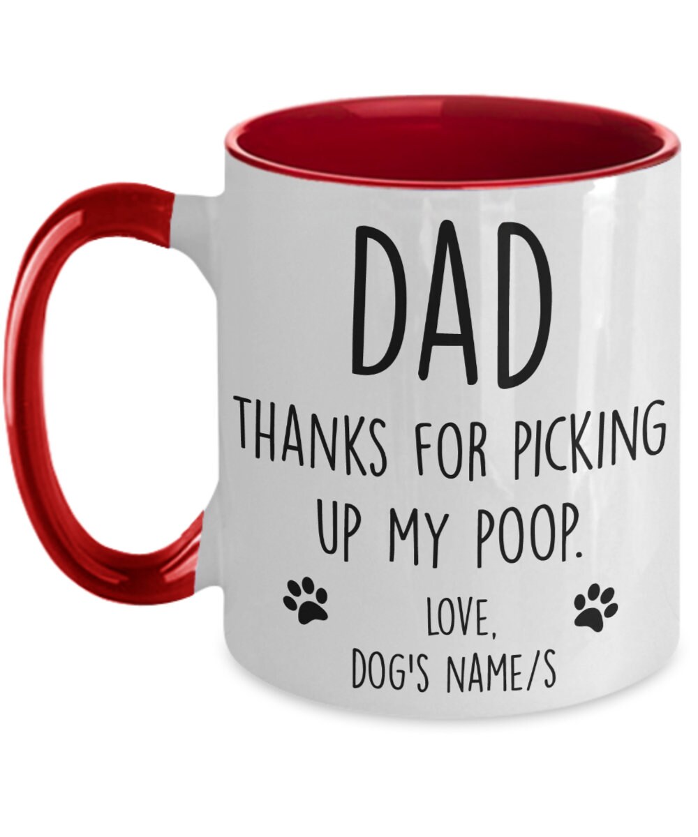 Custom Dog Dad Gift Fathers Day Dog Gift Personalized Dog Dad Etsy