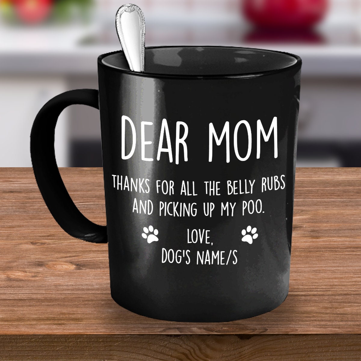 Custom Dog Mom Gift Mothers Day Dog Mom Gift Personalized Etsy