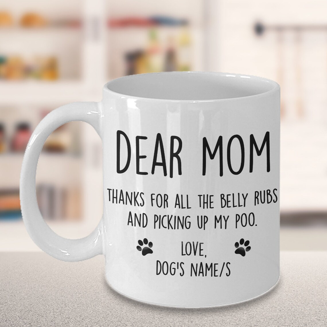 Custom Dog Mom Gift Mothers Day Dog Mom Gift Personalized Etsy