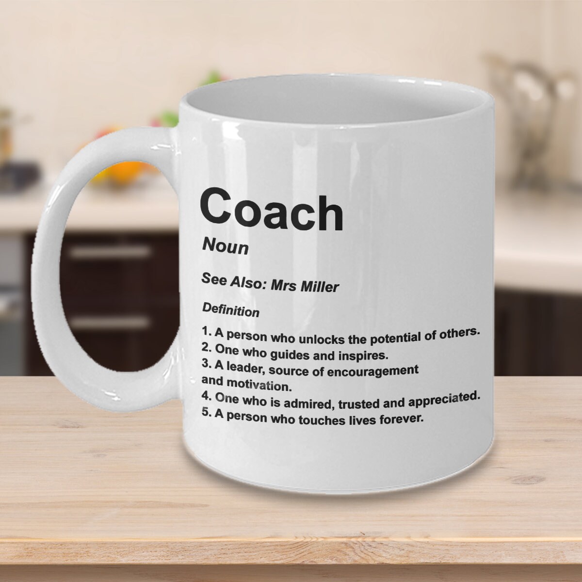 Coach Personalised gift custom name coach gift Inspirational Etsy
