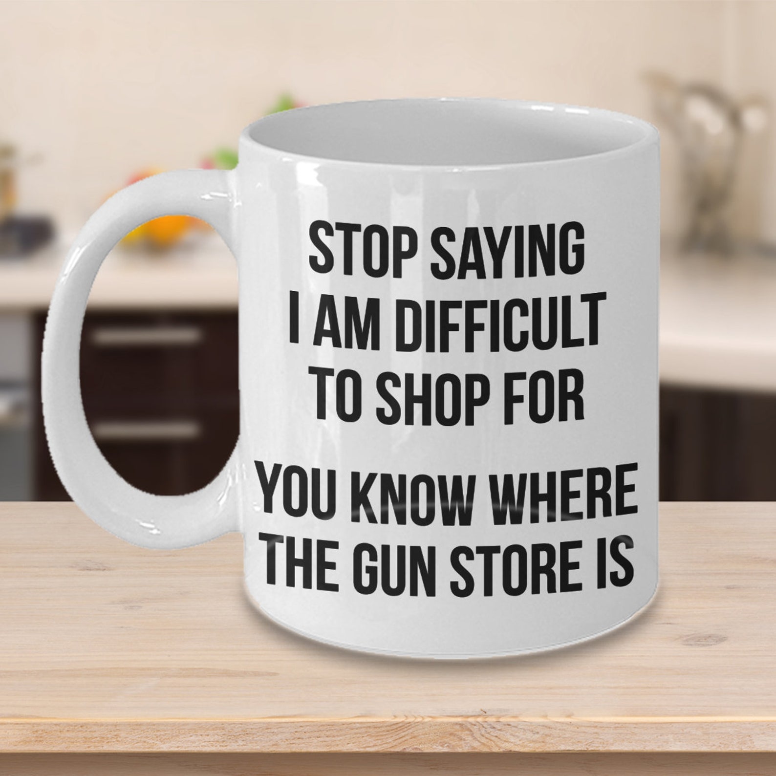 Gun Coffee Mug Funny Tea Coffee Cup Gift Idea got Gun Etsy