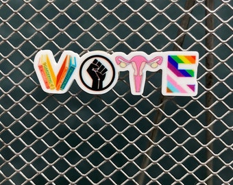Needle Minder--VOTE--Books--BLM--Womens Rights--Equality--Gay Rights--Acrylic Craft Supply--Xstitch Accessory--Gift for Her