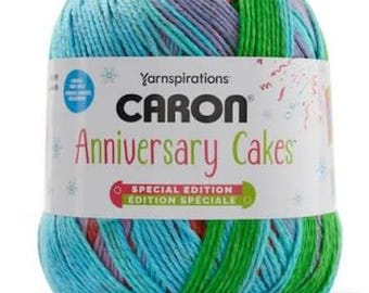 Caron Anniversary Cake Merry Maximus--Weight 6 Super Bulky--Limited Edition
