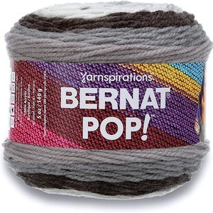 Bernat Softee Baby Stripes Pebbles 250g Knitting & Crochet Yarn