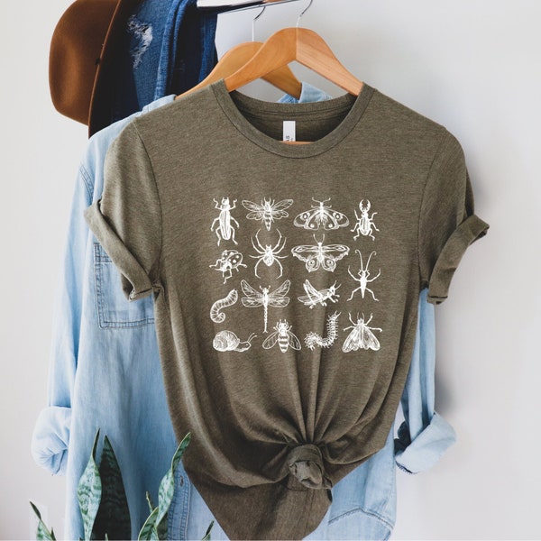 Insect Shirt, Bug Sweatshirt, Bug Tee,Insect Lover Shirt, Insect Lover Gift, Nature Sweatshirt, Entomology Shirt, Insect TShirt, Insect Gift