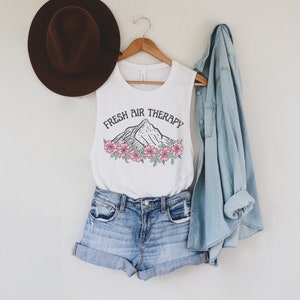 Nature Tank, Hiking Tank Top, Flowy Tank Top, Muscle Tank Women, Nature Tank Top, Running Tank Top, Nature Shirt, Nature Lover,Mountain Tank