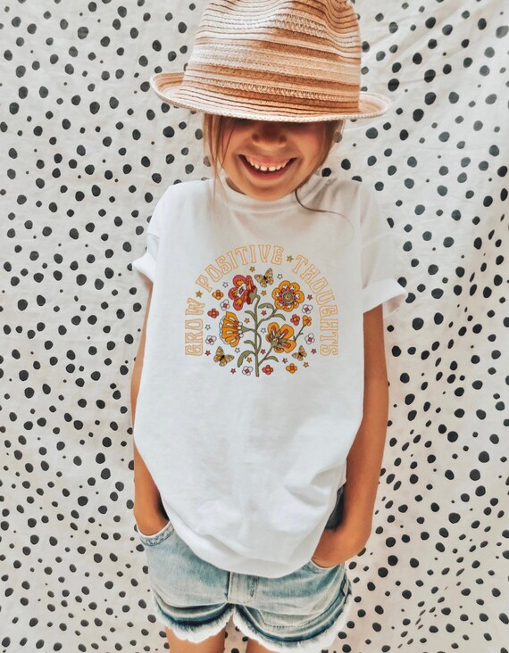 Positive Toddler Tees Toddler Shirts Boho Toddler Toddler Tees Hippie Toddler Toddler Clothes Toddler Tshirt Toddler Gifts