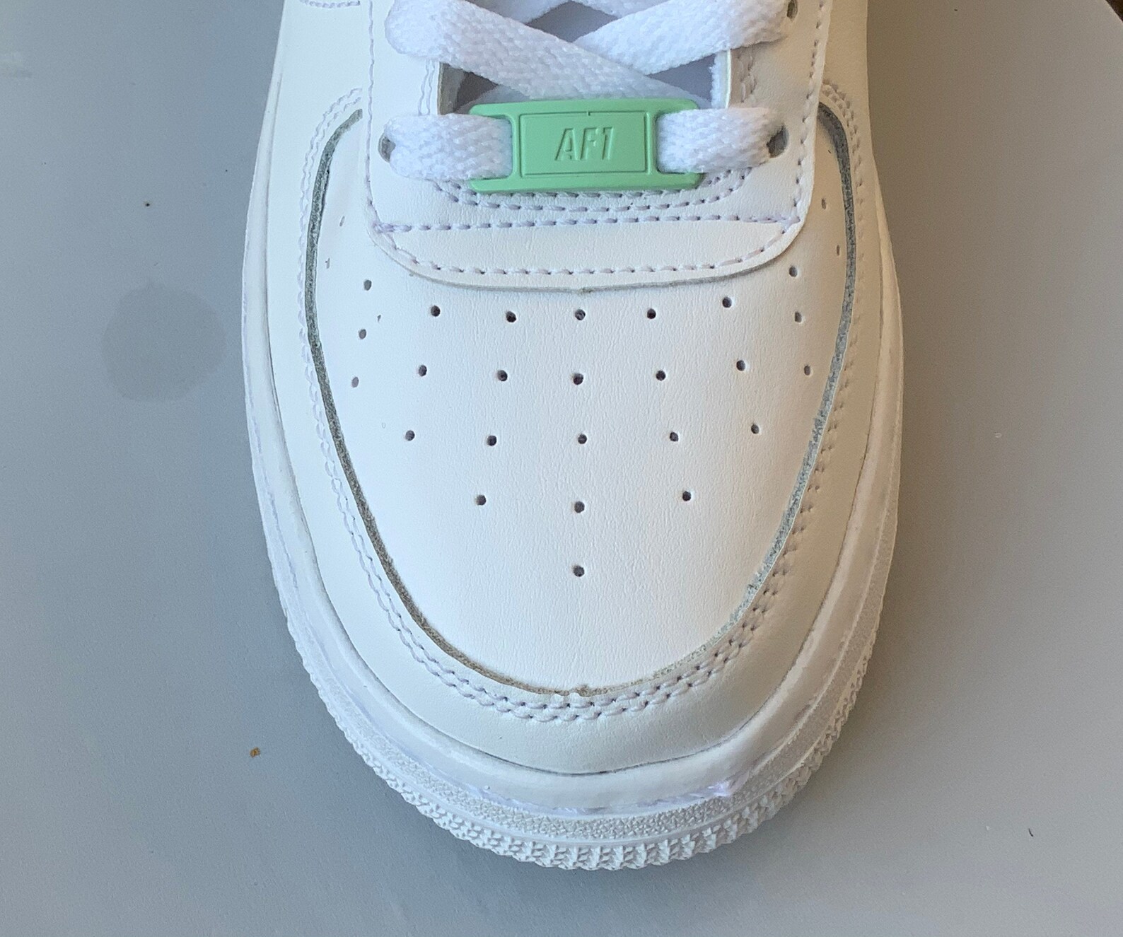 MINT Air Force 1 Lace Tag Buckle Lock 17 Colours Available. - Etsy