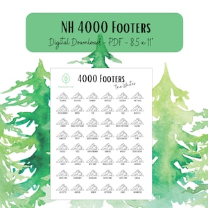 Tortracker - NH 48 - 4000 Fuß - Weiße Berge