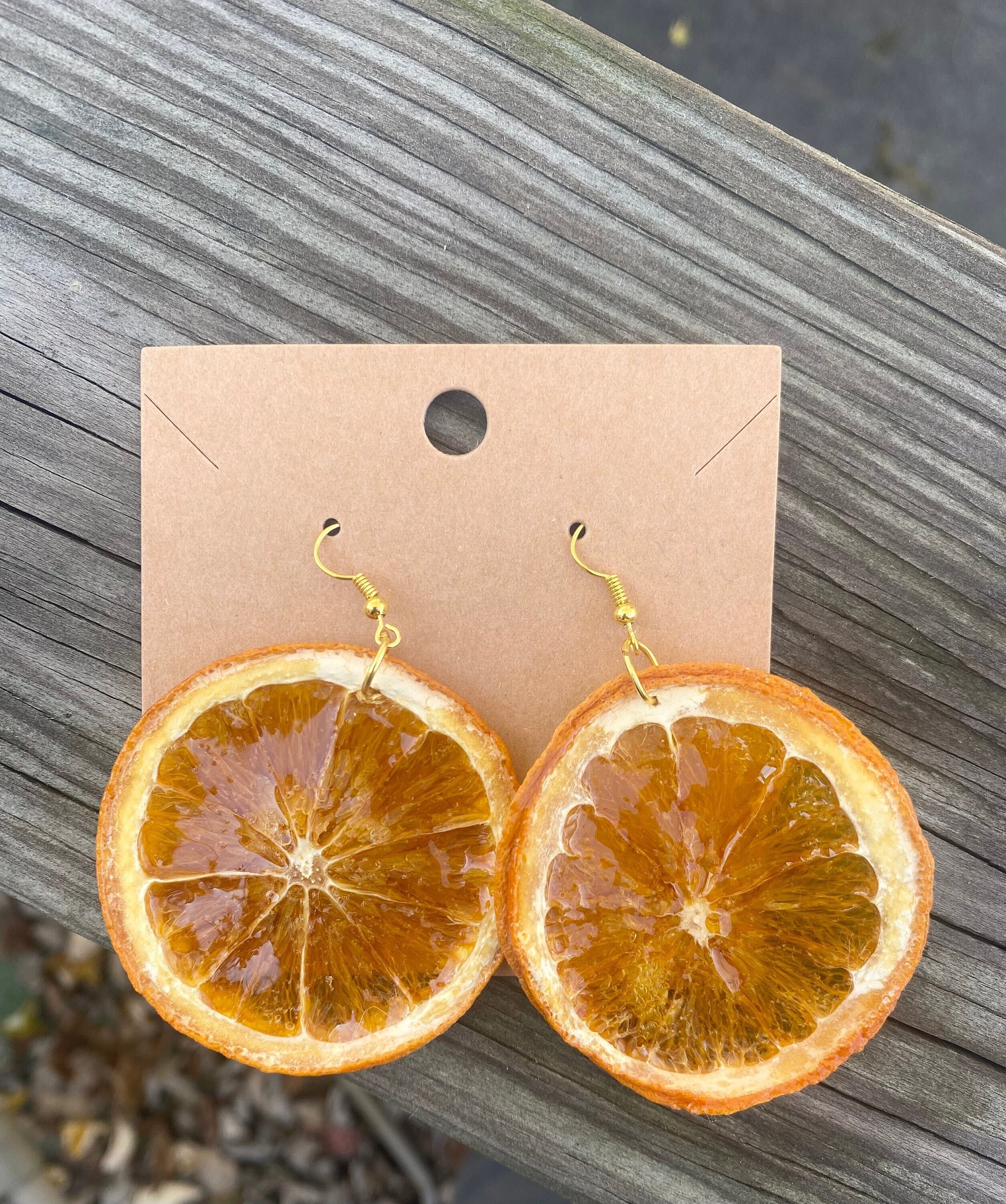 Dried fruit best sale earrings