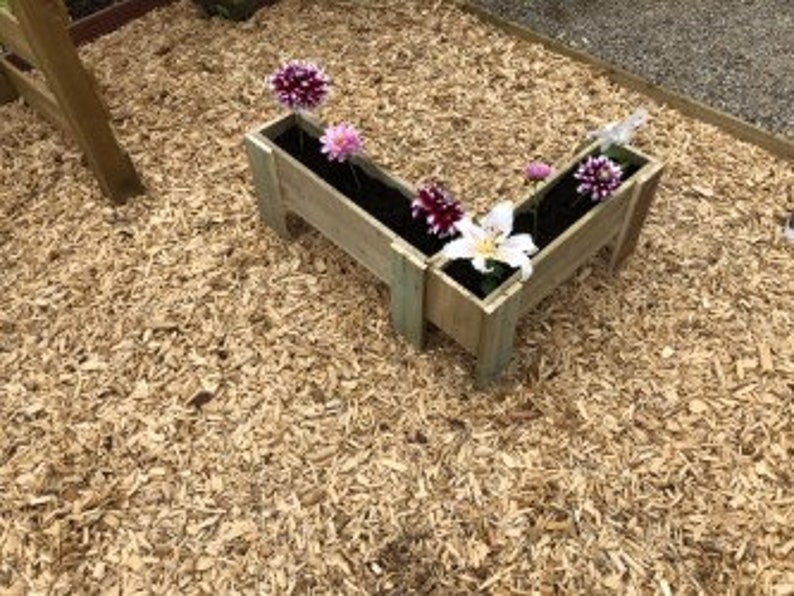 Corner Garden Planter Medium Herb Planter Flower Planters Etsy UK