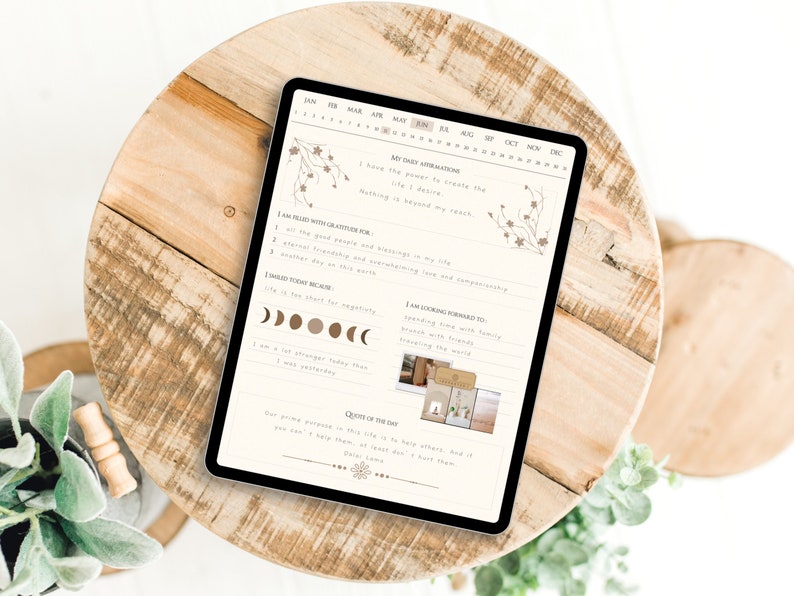 GoodNotes、iPad用デジタルデイリー感謝ジャーナル（デジタルダウンロード） 画像 10
