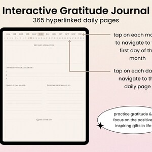 GoodNotes、iPad用デジタルデイリー感謝ジャーナル（デジタルダウンロード） 画像 2