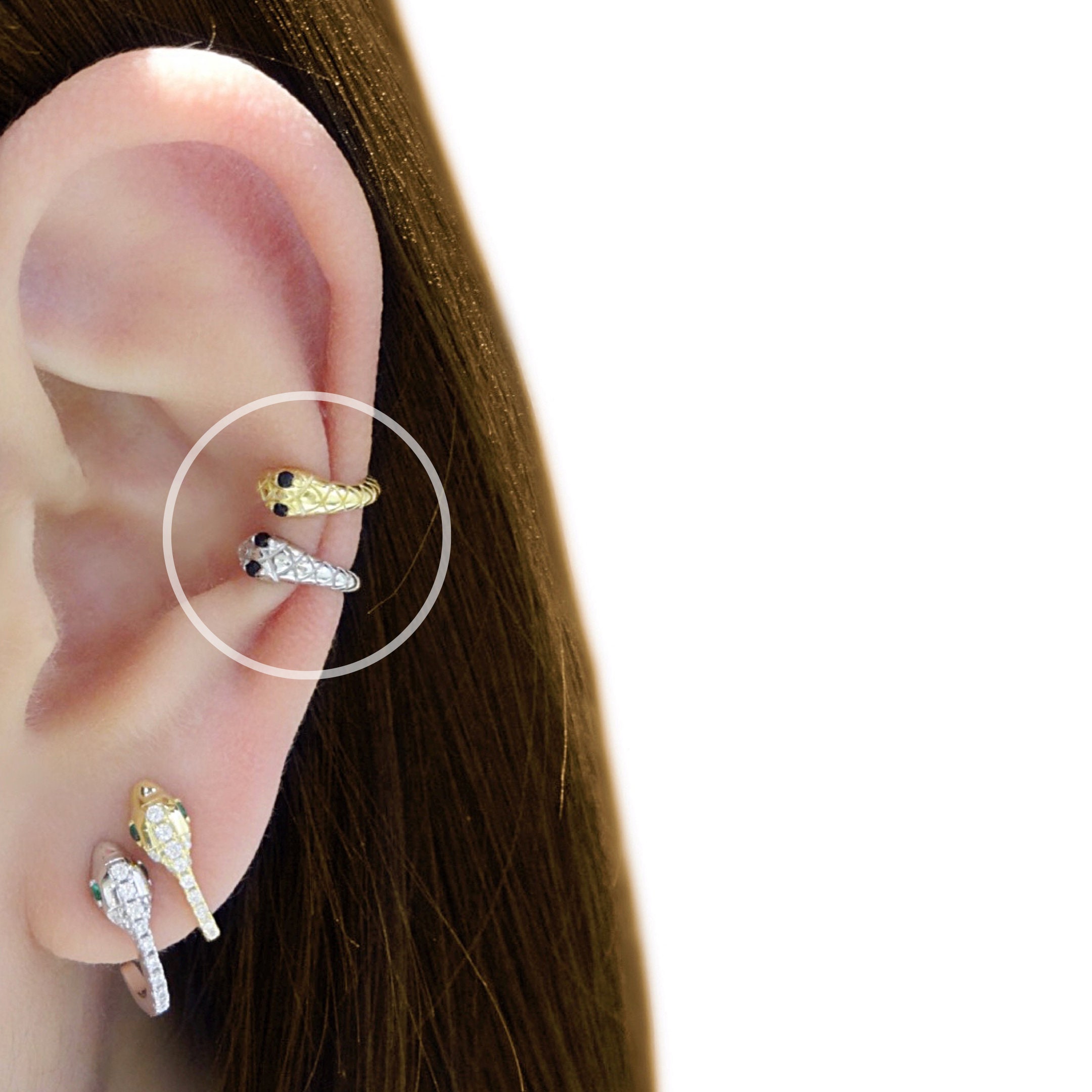 Snake Eyes Piercing Jewelry