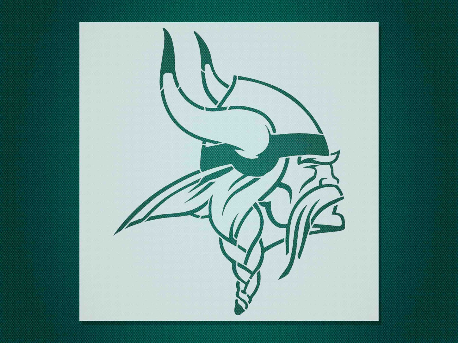 Vikings stencil Reusable&Durable Mylar 10 mil 254 micron Etsy