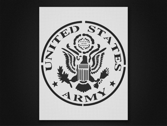Army stencil Reusable&amp;Durable Mylar 10 mil | Etsy
