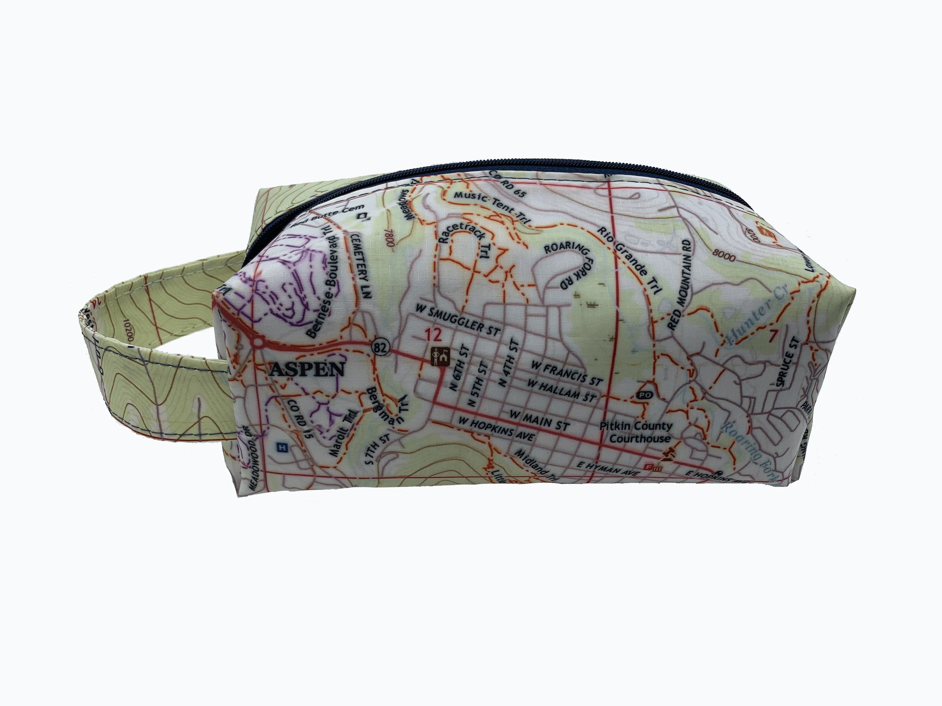 Topo Dopp Kit Benutzerdefinierte Karte personalisierte Reisetasche Etsy