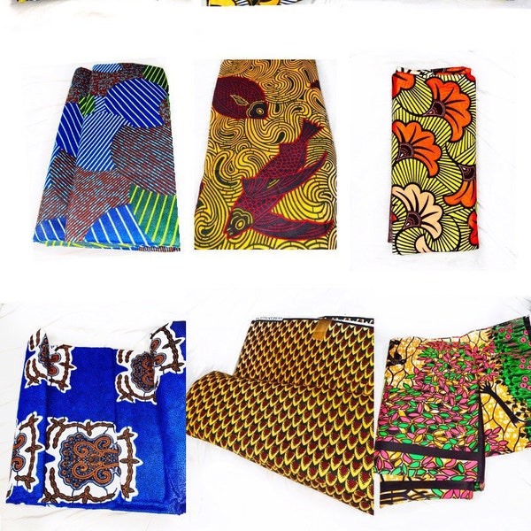 Tissu africain - Tissu Ankara - Tissu wax Choisissez votre style :