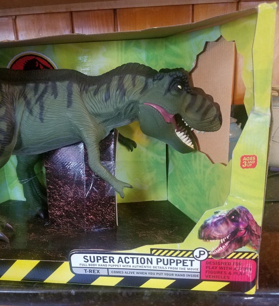jurassic park t rex toy 1997
