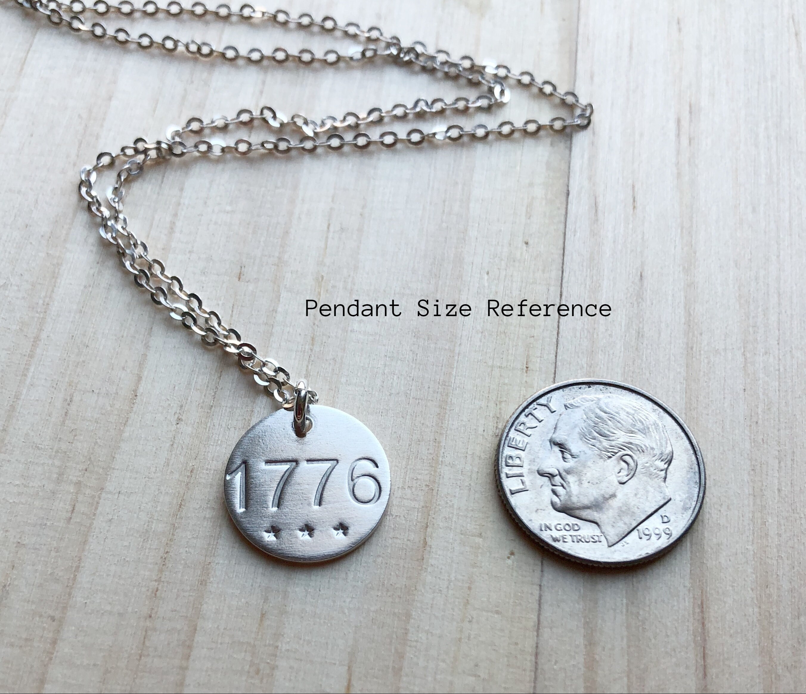 1776 Necklace for Women Patriotic Necklace Conservative Gifts - Etsy
