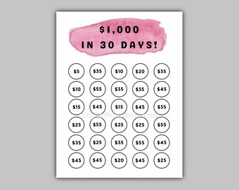 30 Days Challenge Etsy