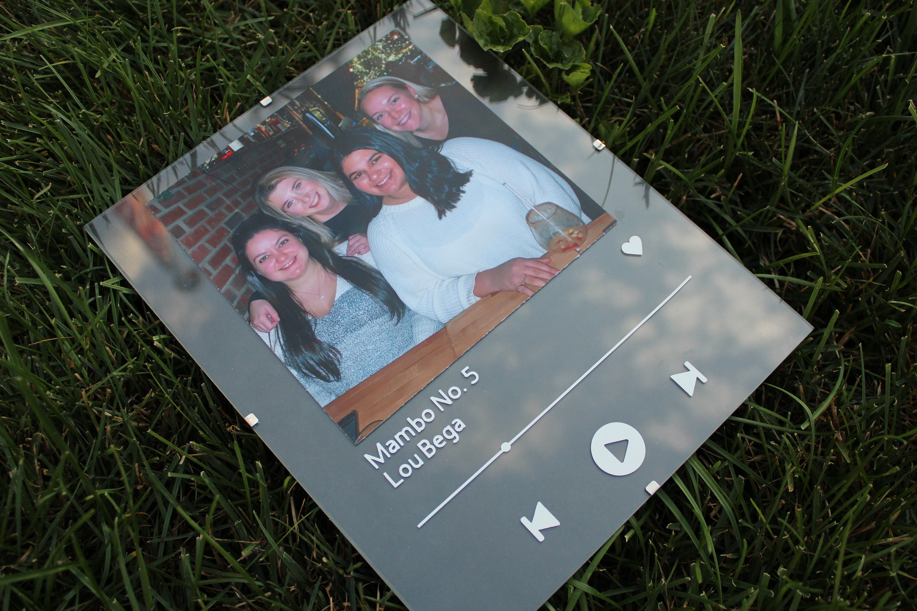 Custom Music Glass Frame Plaque Album Cover Apple Music Any Song Any Picture Custom Music Glass Frame Plaque Album Cover Apple Music Any Song Any Picture