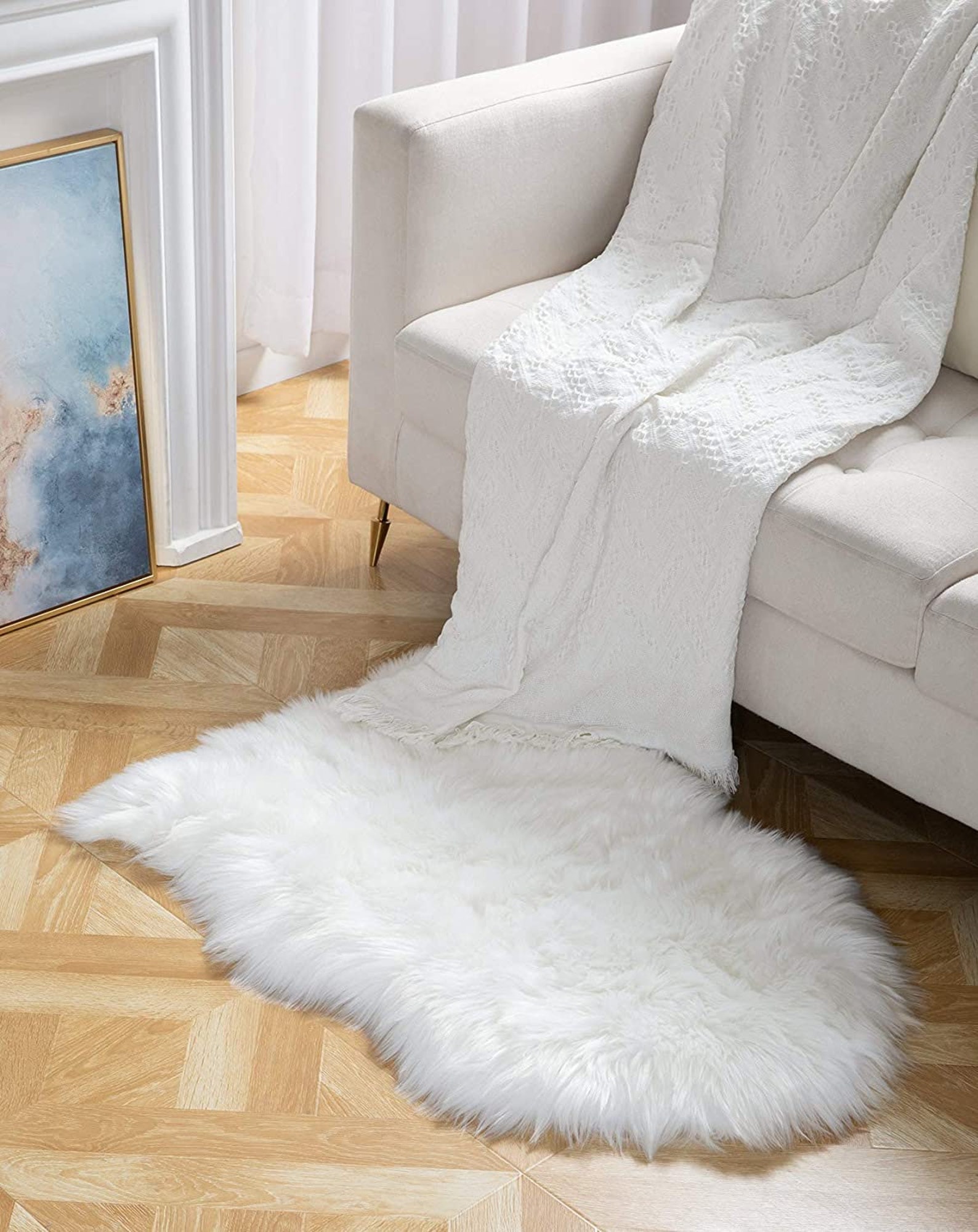 Luxury Fluffy Area Rug Soft Furry Carpet Rug for Bedroom Etsy