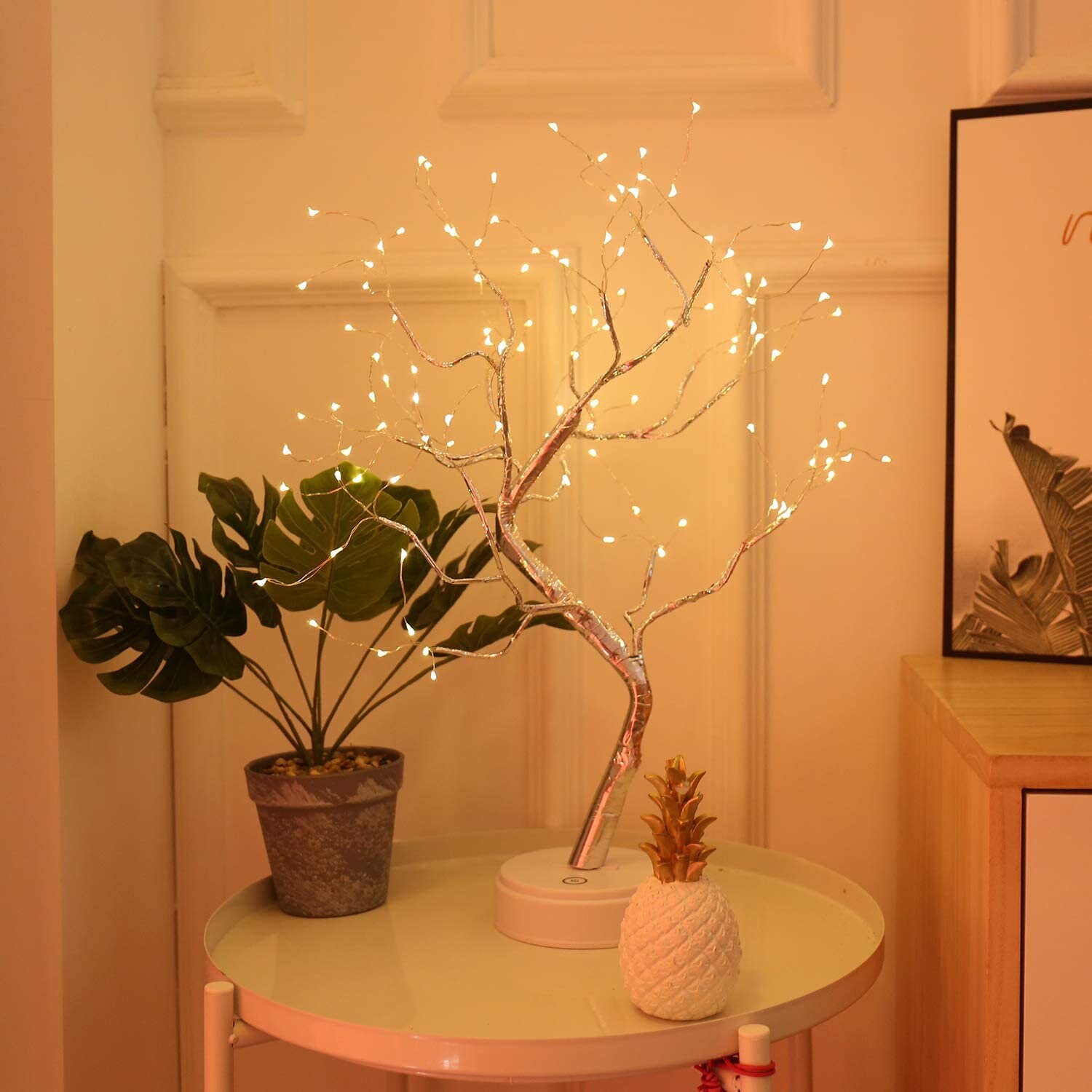 DIY Led Desk Tree Lamp Desk Table Decor 108 LED Head Lights Etsy