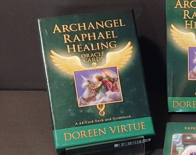 RARE OOP Authentic Archangel Raphael Oracle Cards by Doreen Virtue - 44 ...