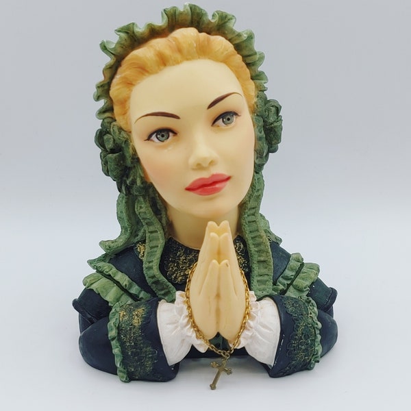 Cameo Girl Head Vase Etsy