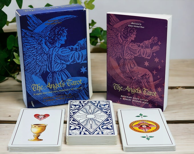 RARE OOP Authentic the Angels Tarot Oracle Cards by Rosemary Ellen