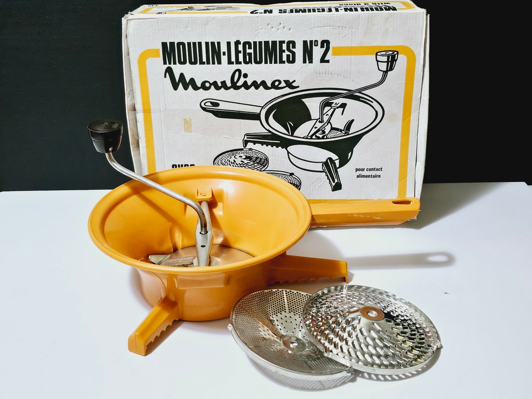 Vintage Moulinex Food Mill With 3 Disc MOULINLEGUMES Vegetable Potato