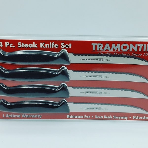 Steak Knives Set Etsy