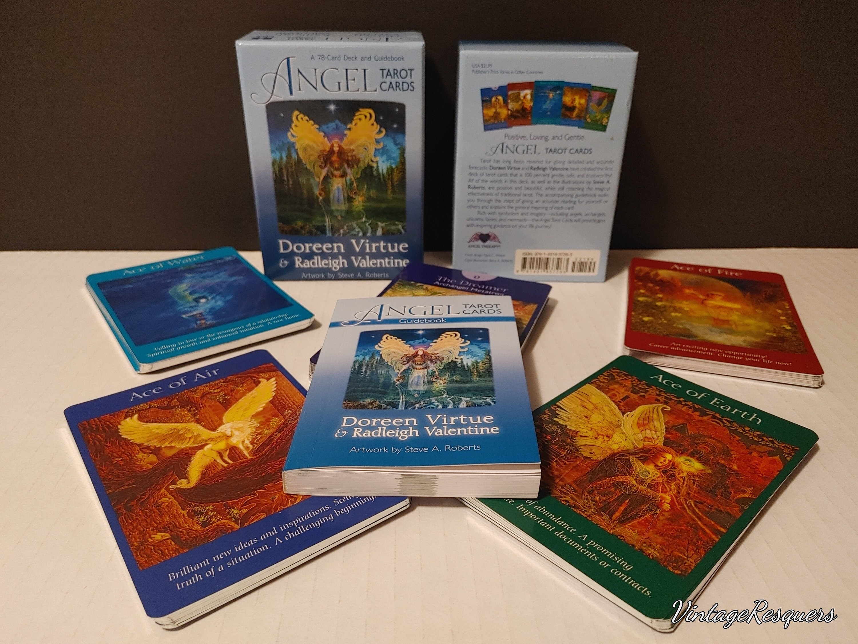 RARE Angel Tarot Cards by Doreen and Radleigh - Etsy