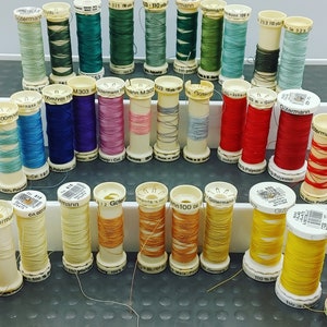 Gutermann SEW-ALL Spinning Store Display Sewing Thread Spool Organizer Rack  RARE