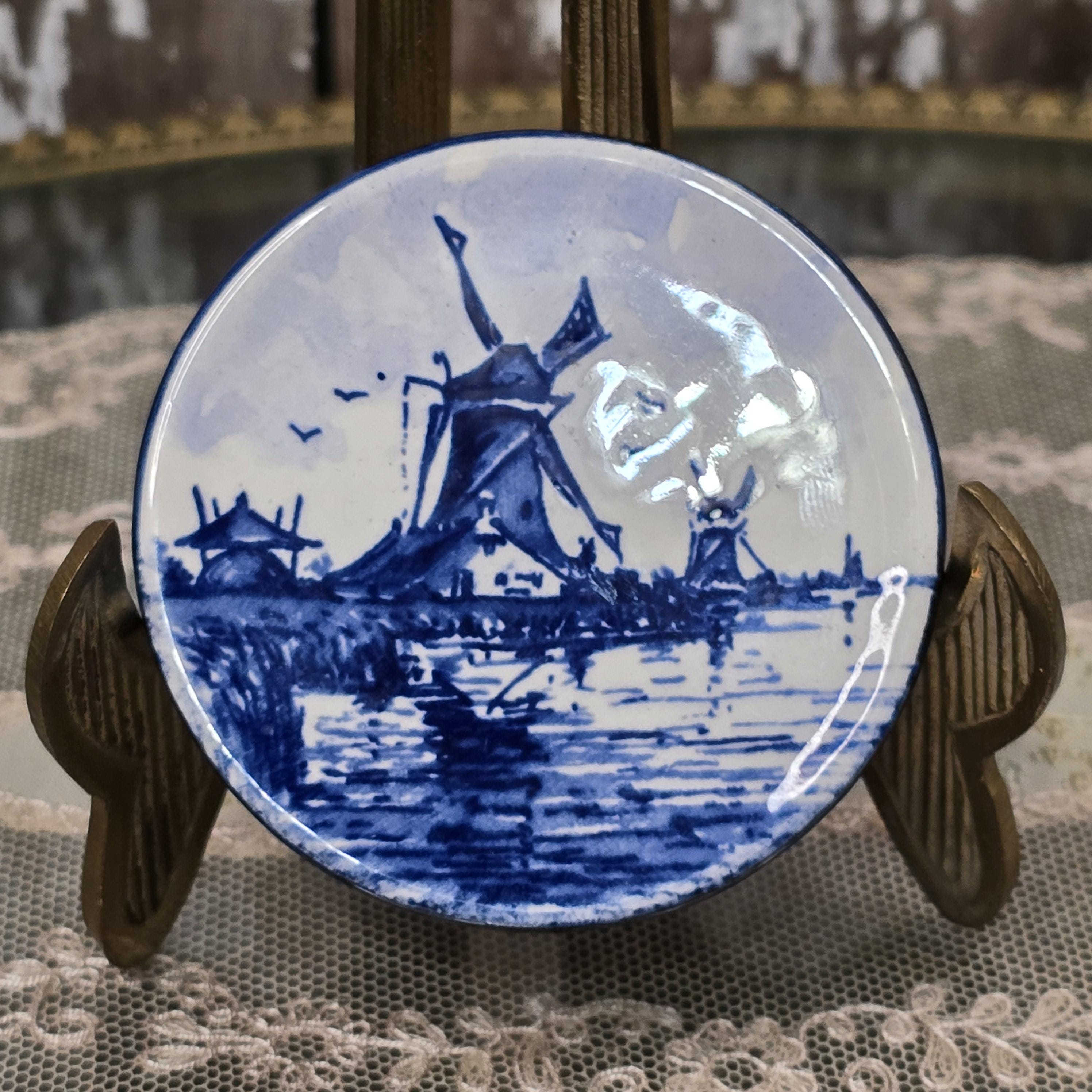 Delft Blue Plate - Etsy Canada