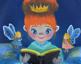 Cuentos encantados: princesas de cuentos de hadas con hadas