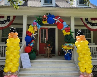 DIY Back to School Balloon Arch Kit | Classroom Party Decorations, First Day of School Balloons, Teacher Welcome Arch Balloon Kit