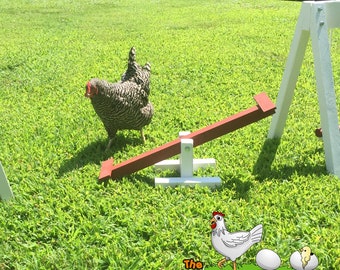 Amish Made Chicken Teeter Totter / SeeSaw