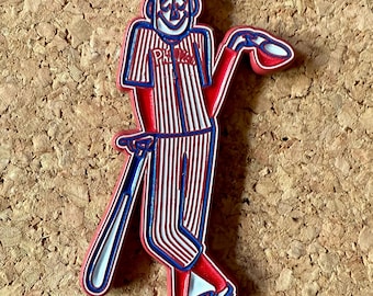 1950's Fightin' Phillies Whiz Kids Mascot -- Soft Enamel PIN (2"x1")