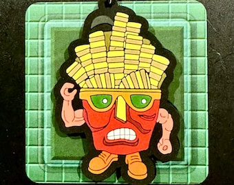 Food Fighter Keychain -- Frenchy -- Two-sided design