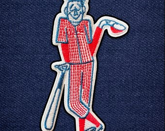 1950's Fightin' Phillies Whiz Kids Mascot  -- Embroidered Patch (3.75"x2") -- Philadelphia Phillies