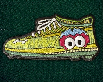 Bryce Harper “Phanatic Cleat" -- Embroidered Iron-On PATCH - 3.5"x2.5" -- Philadelphia Phillies Baseball