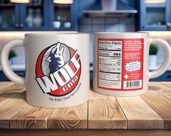 Wolf Cola 11oz MUG --Double-Sided-- Always Sunny In Philadelphia