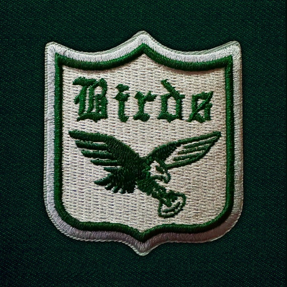 BIRDS Shield -- Philadelphia Eagles Patch -- 100% Embroidered 2.25x2.25